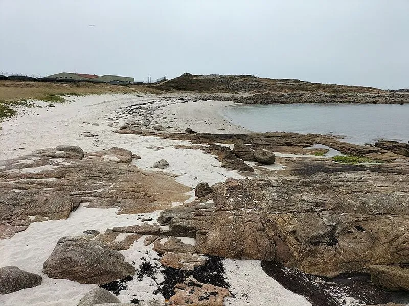 Playa de Porto da Barca en Carnota