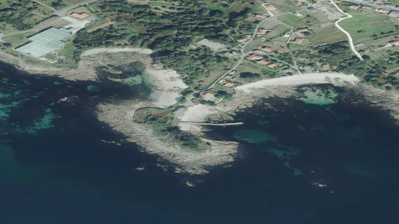 Playa de Porto de Cabanas en Muros