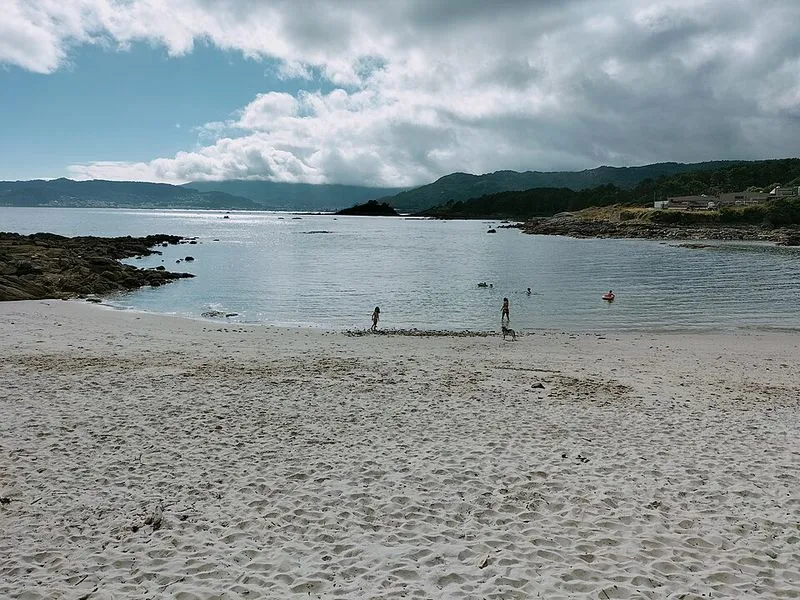 Playa de Porto de Cabanas en Muros