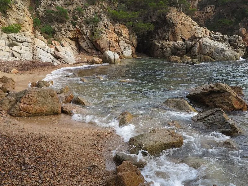Playa Porto Pí en Tossa de Mar, Gerona — foto 2 de 5