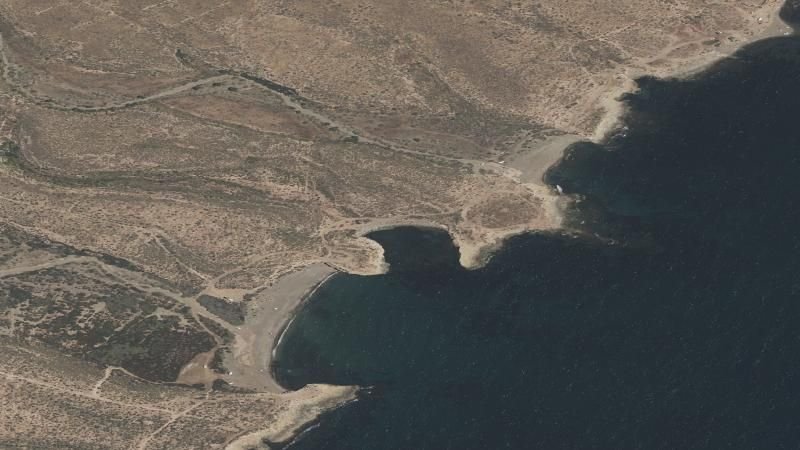 Vista aérea de Pozo de Huertas, Águilas