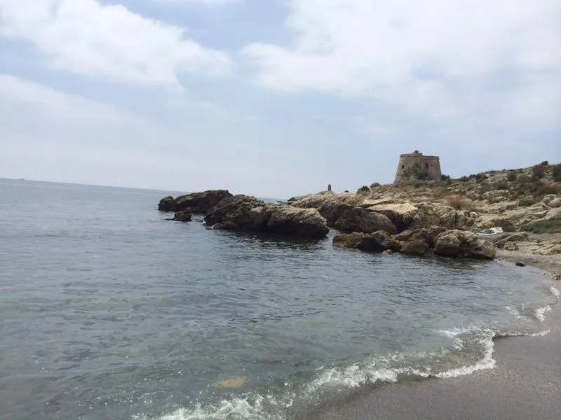 Playa de Pozuelo en Almuñécar