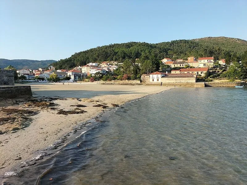 Playa de Praia da Rocha en Muros