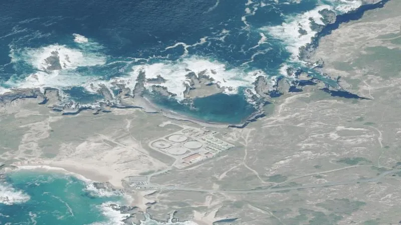 Playa de Praia do Portiño en Valdoviño