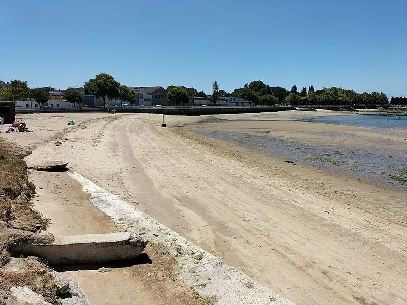 Playa de Preguntoiro en Vilagarcía de Arousa, Pontevedra — foto 2 de 3