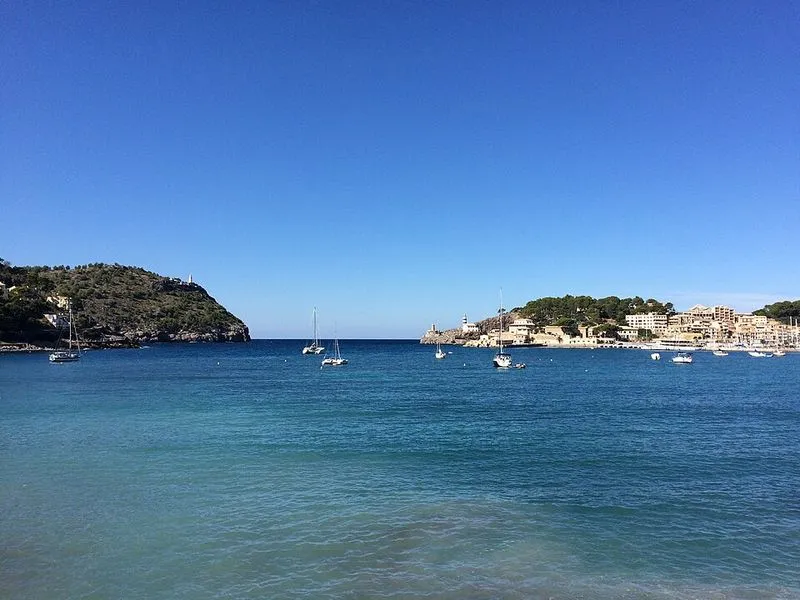 Playa de Puerto de Sóller en Sóller, Islas Baleares — foto 2 de 4