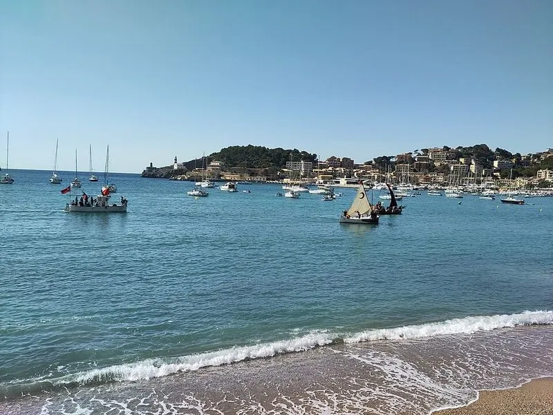Playa de Puerto de Sóller en Sóller, Islas Baleares — foto 4 de 4