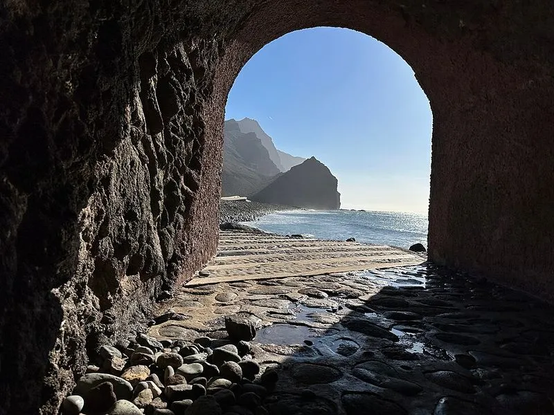 Playa de Puerto La Aldea en La Aldea de San Nicolás, Las Palmas — foto 2 de 4