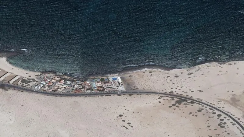 Playa de Puerto Remedios en La Oliva