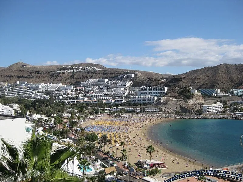 Playa Puerto Rico en Mogán, Las Palmas — foto 6 de 8