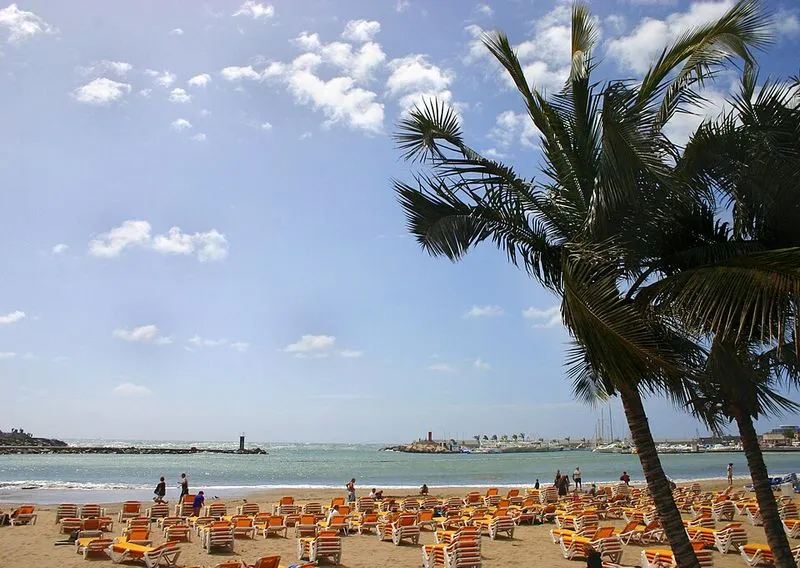 Playa Puerto Rico en Mogán, Las Palmas — foto 7 de 8