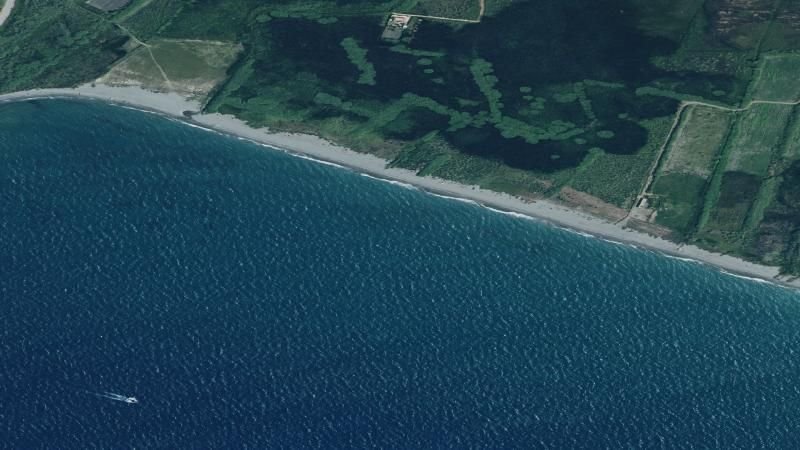 Vista aérea de Punta del Río, Salobreña