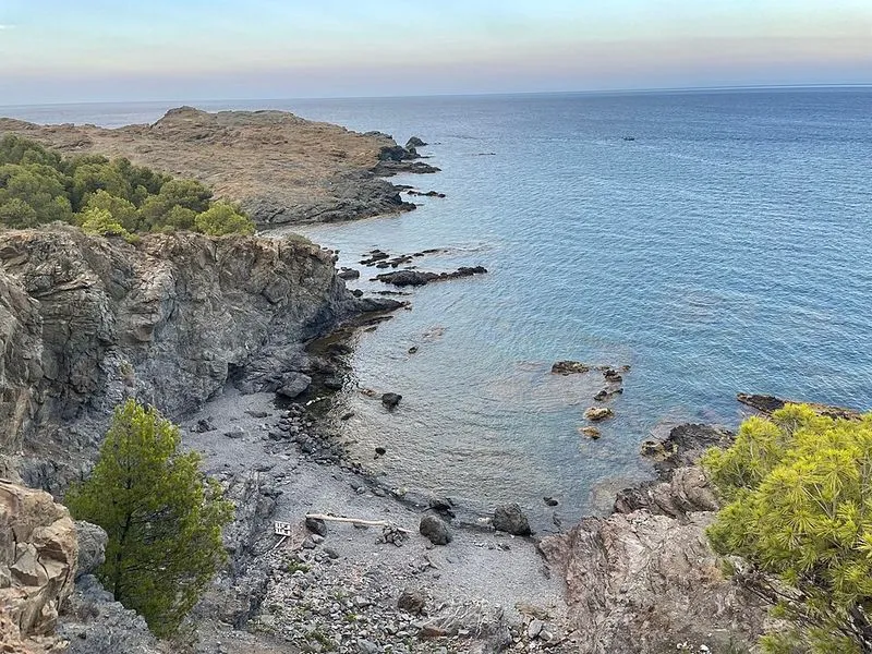Playa de Punta d'Es Borró en Colera