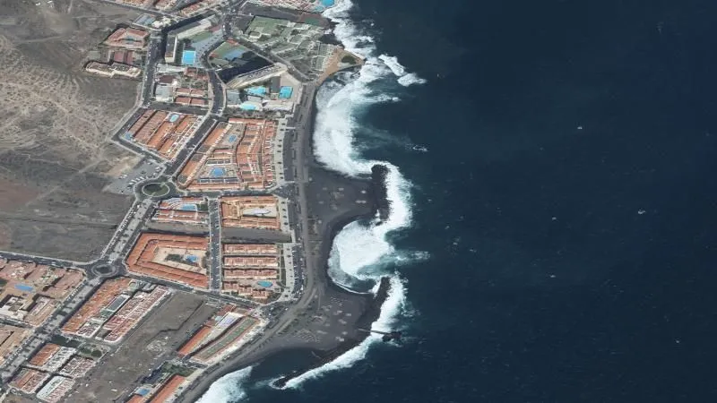 Playa de Punta Larga en Candelaria