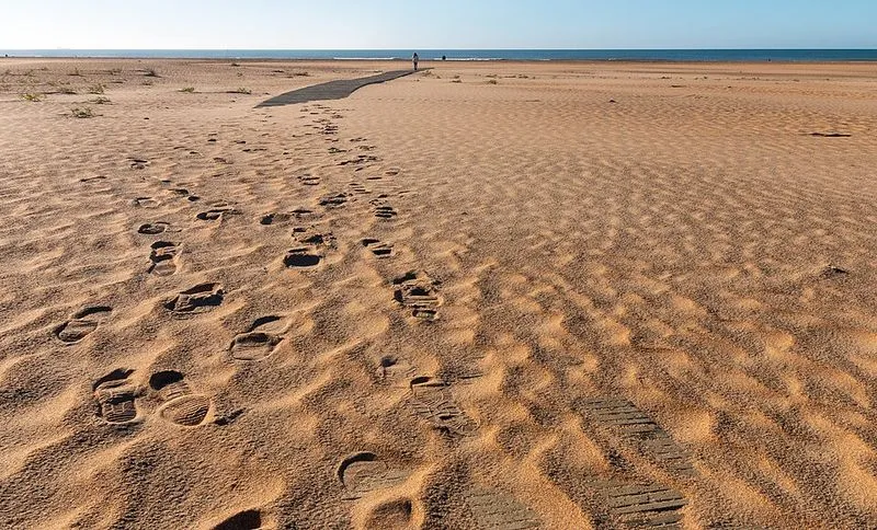 Playa de Punta Umbría en Punta Umbría