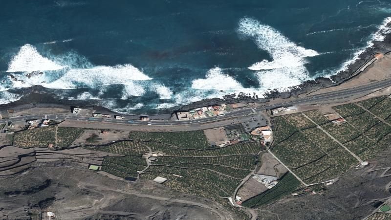 Vista aérea de Quintanilla, Arucas