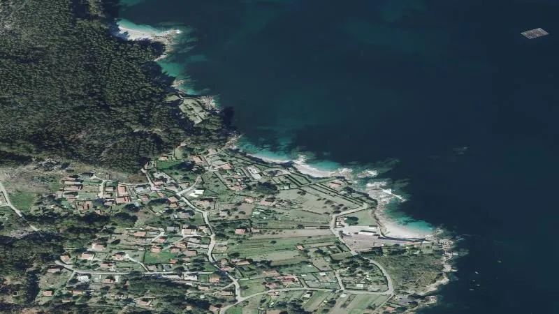 Playa de Rabáns en Cangas