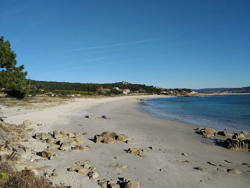 Playa de Raeiros en O Grove