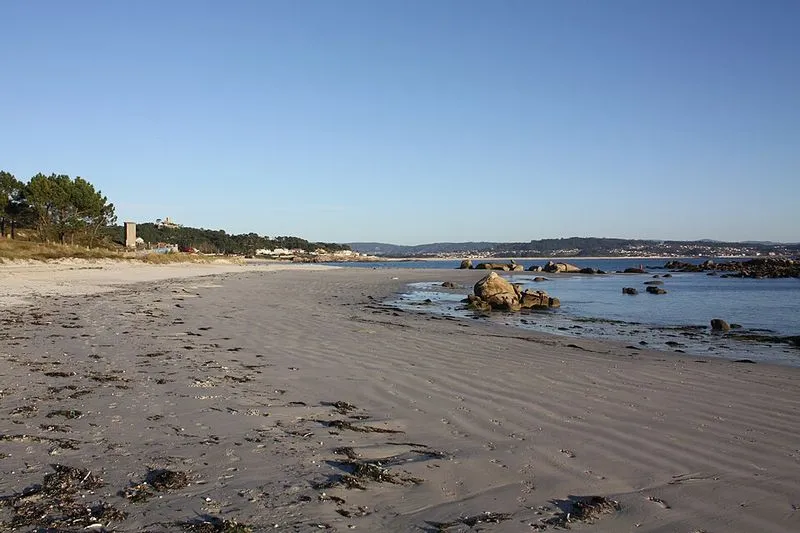 Playa de Raeiros en O Grove