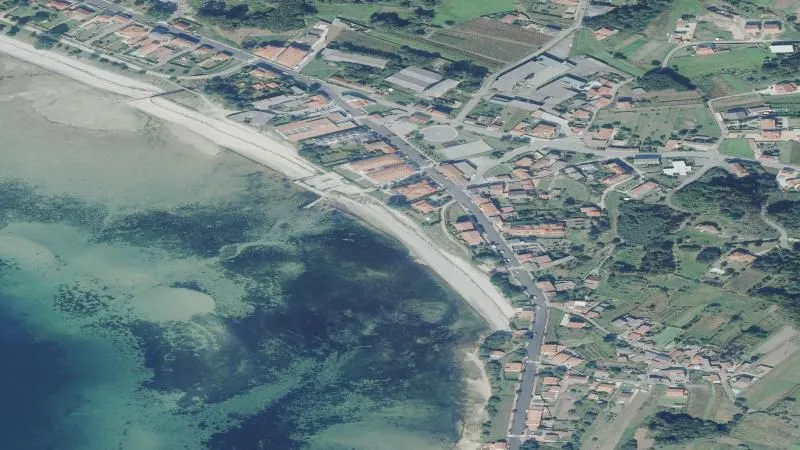 Playa de Rebordelo en Boiro