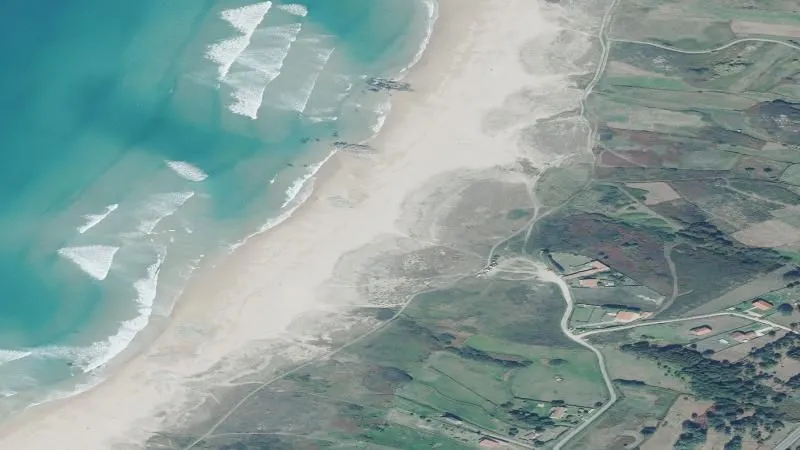 Playa de Recaveira en Porto do Son