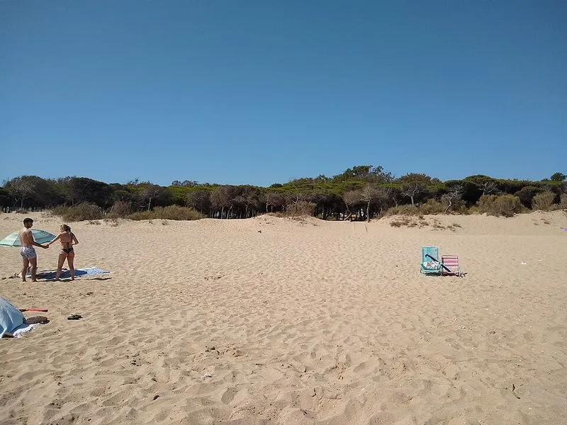Playa de Redondela en Isla Cristina