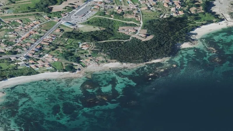 Playa de Regueira en Moaña