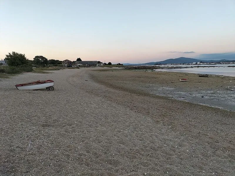 Playa de Riasón en A Illa de Arousa