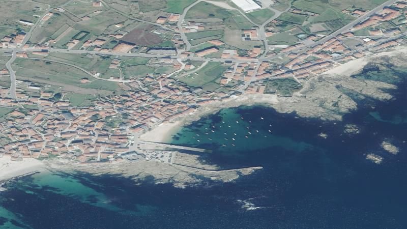 Vista aérea de Ribeira Grande, Ribeira
