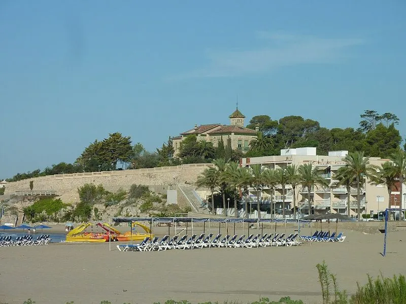 Playa de Ribes Roges en Vilanova i la Geltrú, Barcelona — foto 4 de 6