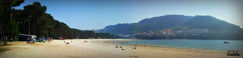Playa de Río Castro en Fene