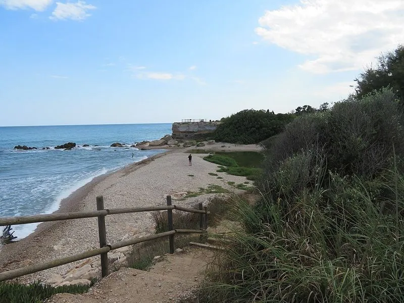 Playa Riu de la Sénia en Vinaròs, Castellón — foto 5 de 8