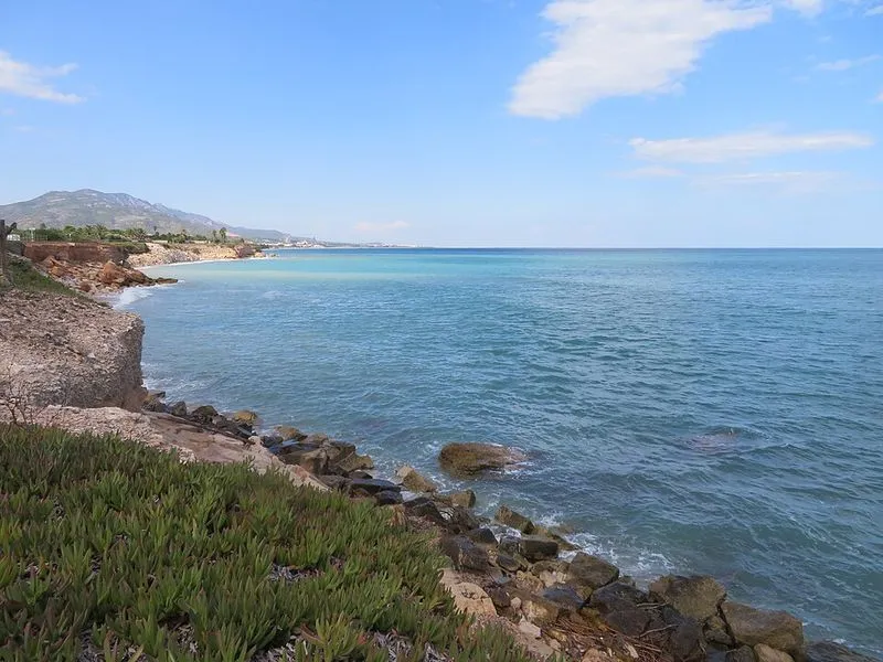 Playa Riu de la Sénia en Vinaròs, Castellón — foto 8 de 8