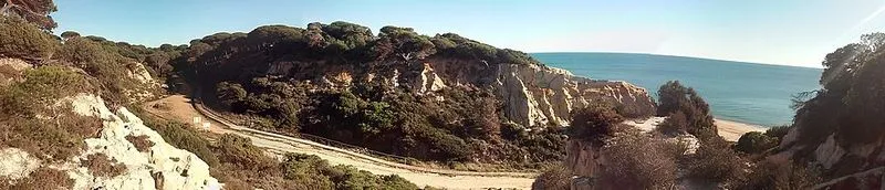 Playa de Rompeculos en Moguer
