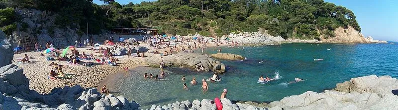 Playa de sa Boadella en Lloret de Mar, Gerona — foto 4 de 10