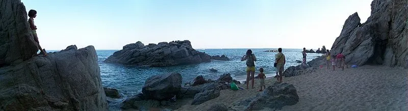 Playa de sa Boadella en Lloret de Mar, Gerona — foto 9 de 10