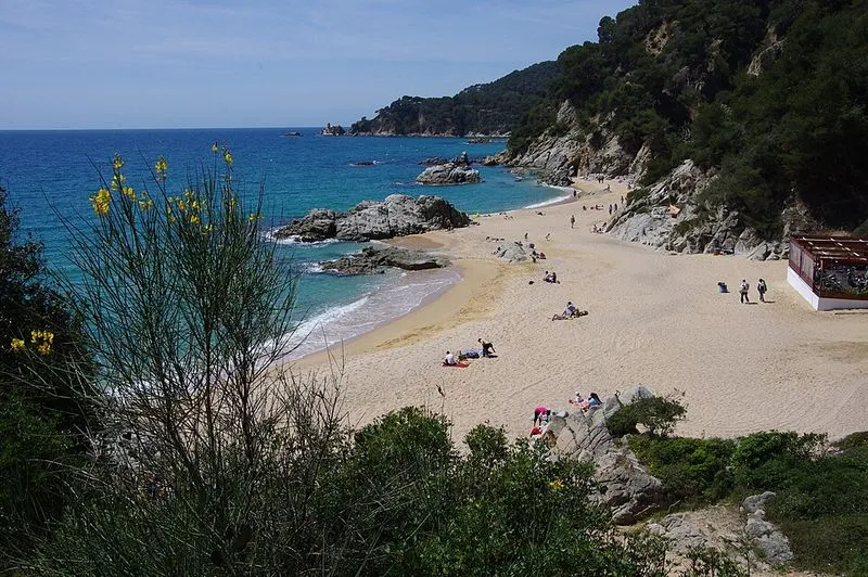 Playa de sa Boadella en Lloret de Mar, Gerona — foto 10 de 10