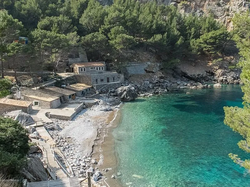 Playa de sa Calobra en Escorca