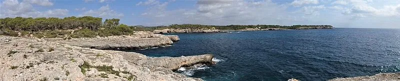 Playa de sa Font de N'Alis en Santanyí, Islas Baleares — foto 9 de 10
