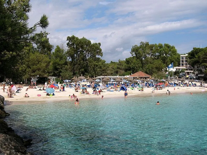 Playa de sa Font de N'Alis en Santanyí, Islas Baleares — foto 10 de 10