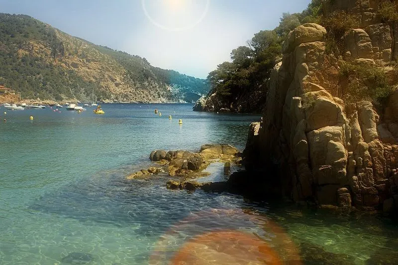 Playa de sa Riera en Begur, Gerona — foto 6 de 9