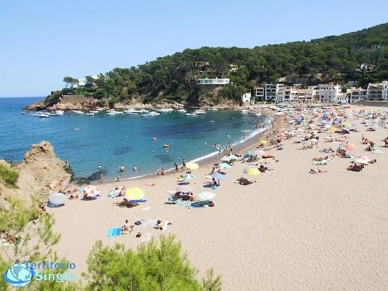 Playa de sa Riera en Begur, Gerona — foto 8 de 9