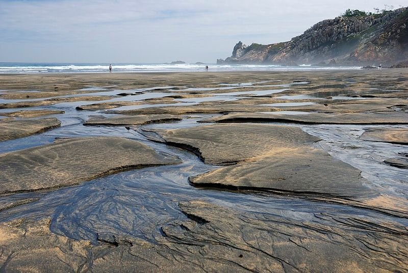 Playa Sabugo en Valdés, Asturias