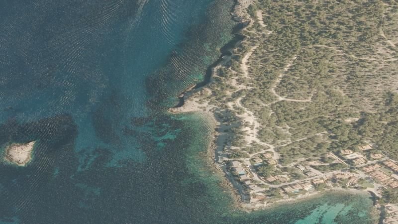 Vista aérea de S'Algar, Andratx
