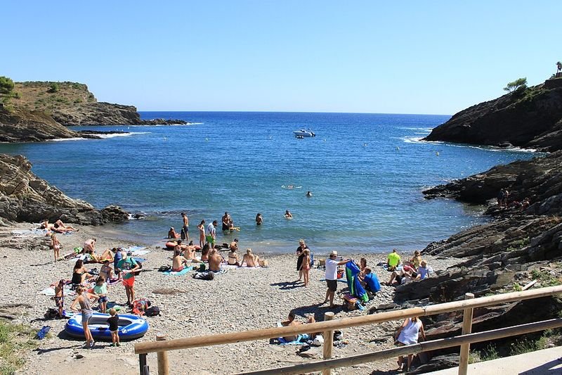 Playa S'Alqueria Petita en Cadaqués