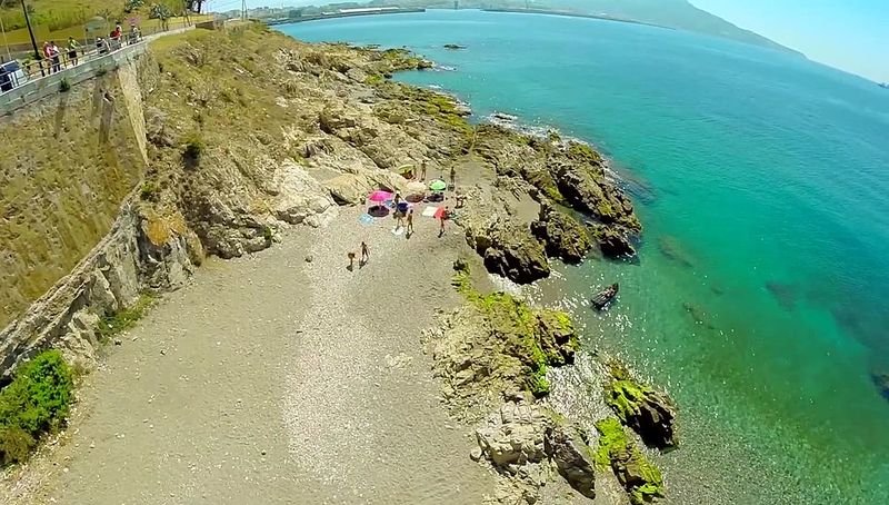 Playa San Amaro en Ceuta