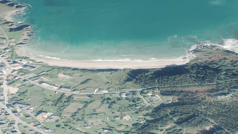 Playa de San Antonio de Espasante en Ortigueira