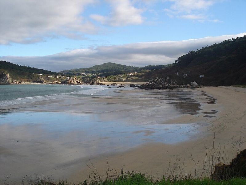 Playa San Antonio de Espasante en Ortigueira