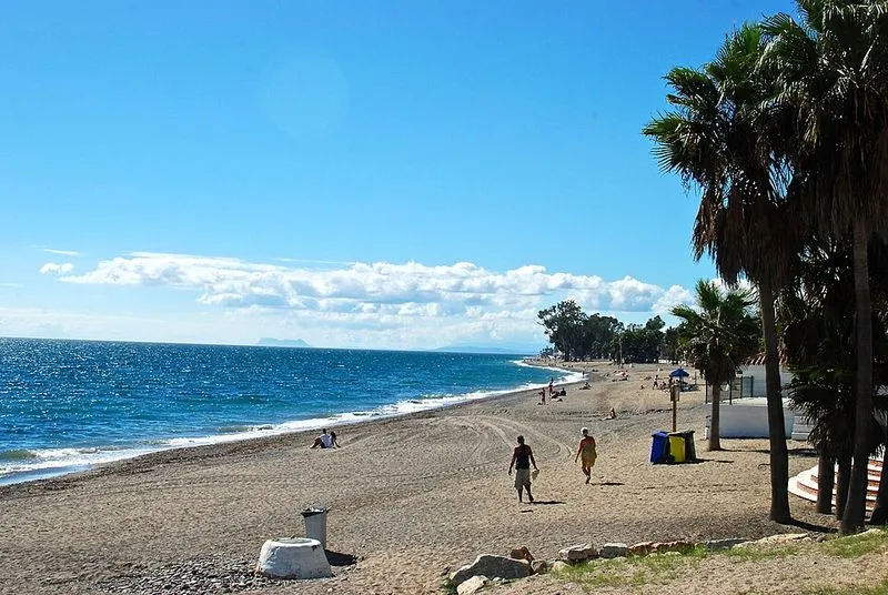 Playa de San Pedro de Alcántara en Marbella