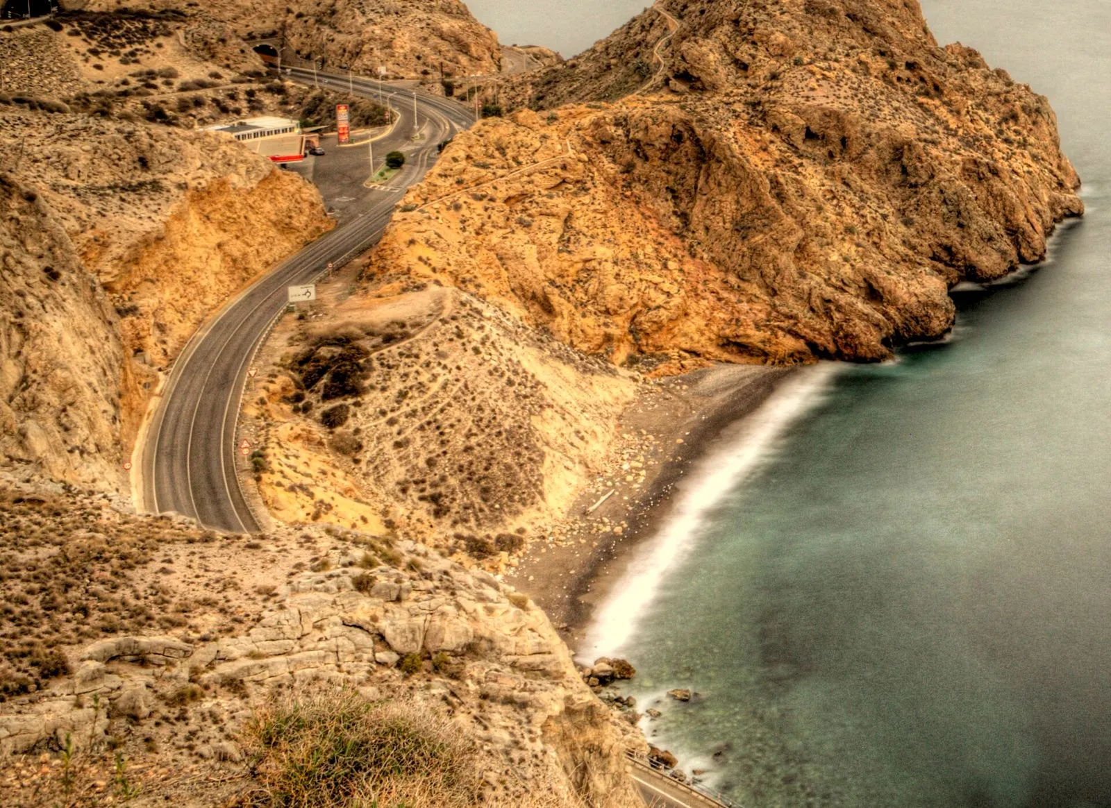 Playa de San Telmo en Almería